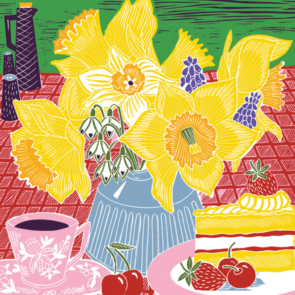 Kate Heiss - Daffodils and Cake