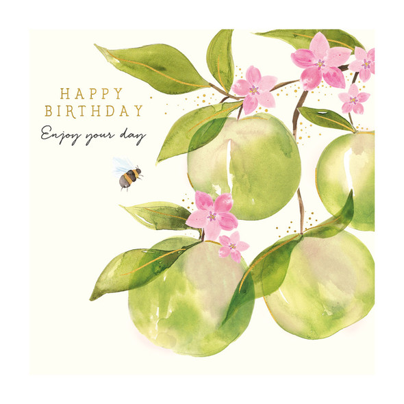 HB- Apples (Embossed/Foil)