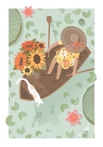 Under the Apple Tree- Row Boat