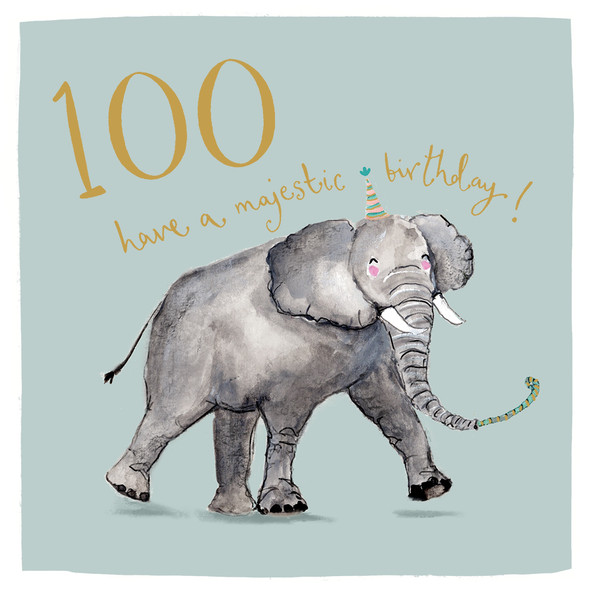 HB- Elephant 100th (Gold Foil)