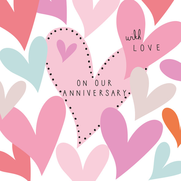 Mabel ANN- On Our Anniversary (Embossed)