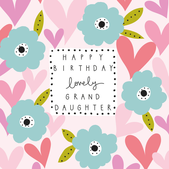 Mabel HB- Lovely Granddaughter (Embossed)