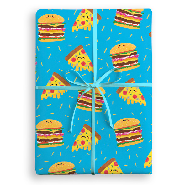 Flat Wrap NB- Burgers & Pizzas (50x70cm)