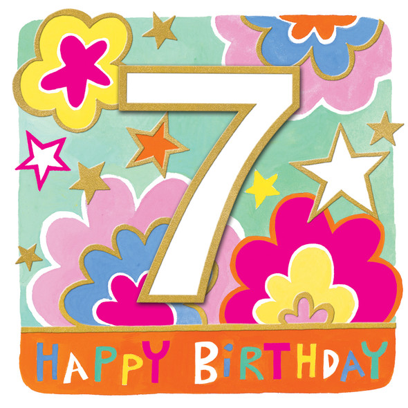 3D Attachment HB- 7th Girl Cloud Burst (Gold Foiling)