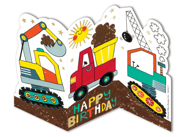 Zig Zag Card HB- Diggers (Gold Foil)