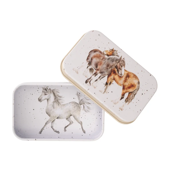 Tin Trinket Pill - Side by Side (95x60X20mm)