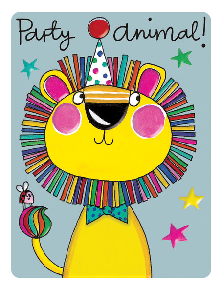 HB- Lion Party Animal (100x130mm)
