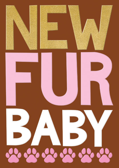 NB- New Fur Baby (Gold Foiling,Emboss)