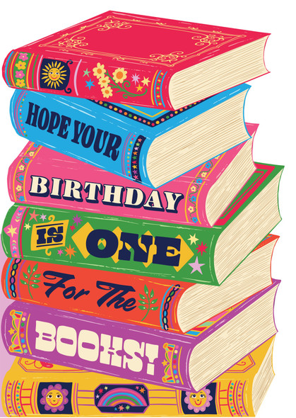 Lost Plots HB- Book Pile (Die Cut)