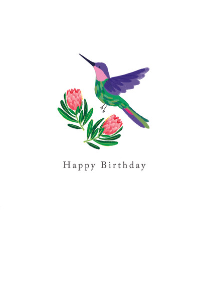 Quiet Edit HB- Hummingbird