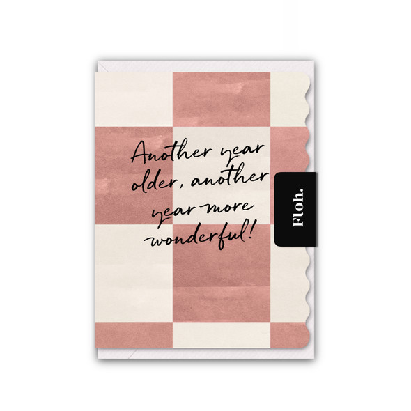 Small Card HB- Another Year Older (unbagged 90x120mm)