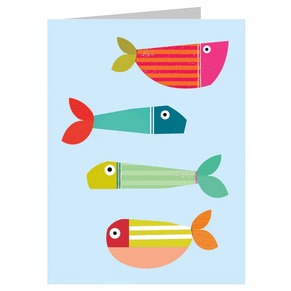 Small Card- Fish (125x95mm) 