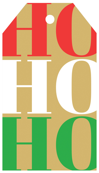 Pkt 4 - Ho Ho Ho (Foil) (X26CA HT051)