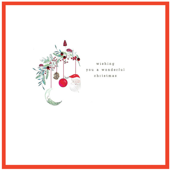 Handfinished - Wonderful Christmas (16.5cm)