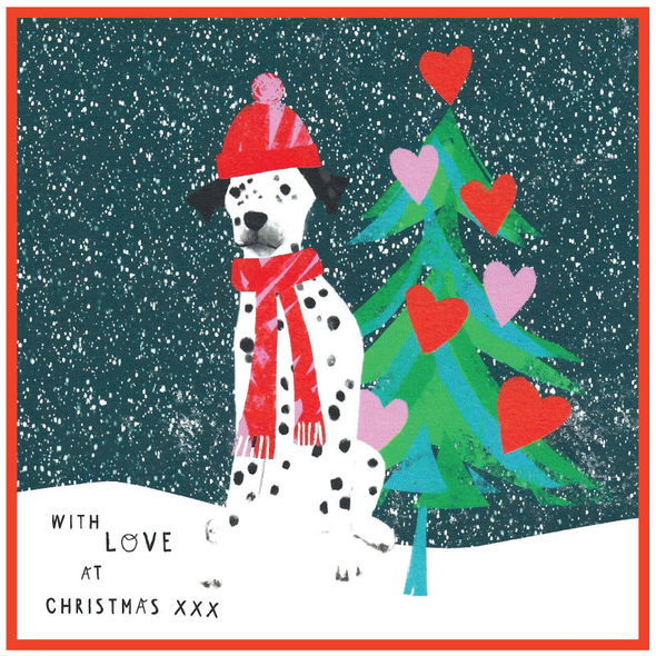 SALE- Christmas Dalmatian (X26CIN MGX07)