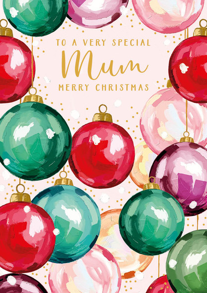 Mum Baubles (Foil,120x170mm)
