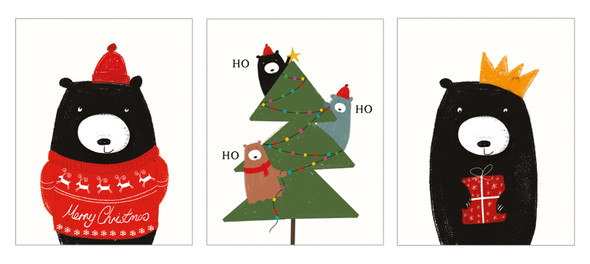 Bear (12/4x3Designs Foil) (X26ART TRIX23)