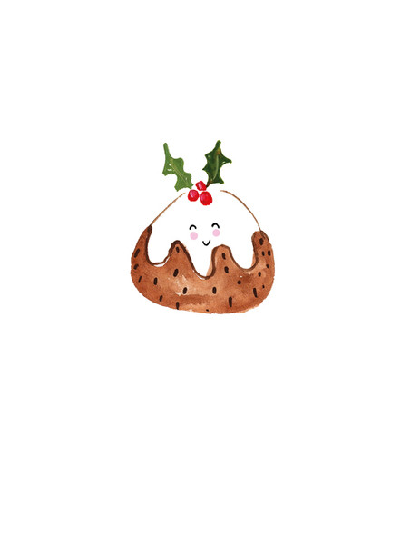 Small Card- Pudding (120x90mm)