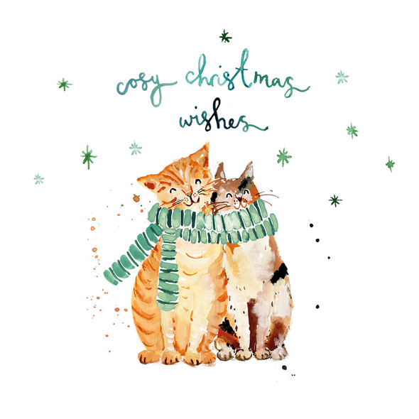 Cats Cozy Christmas 