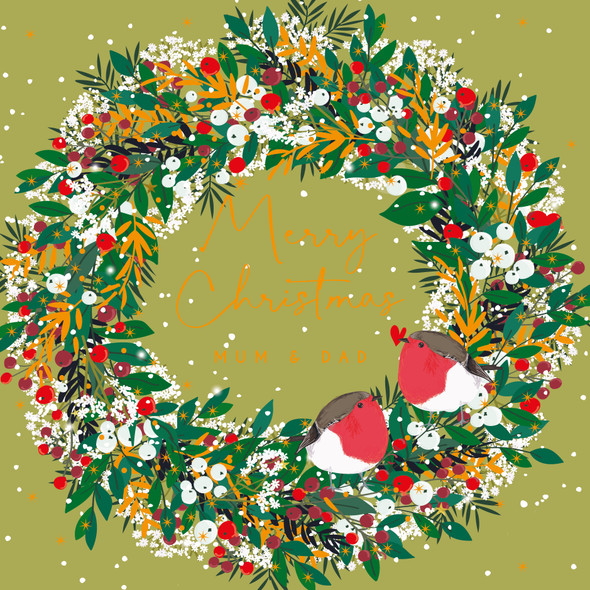 Mum & Dad Wreath (X26BBD ELX334)