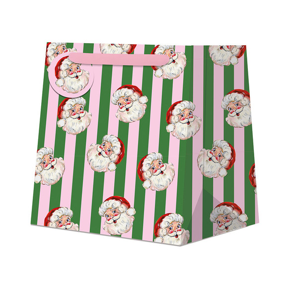 Gift Bag Small SQ- EB Jolly Santa (W15xH15xD10cm)