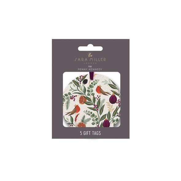 SM Figs Ferns Cream - Gift Tag Pack (5)