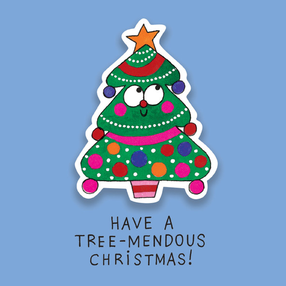 Tree-mendous Christmas (3D Attachment, 12.5x12.5cm)