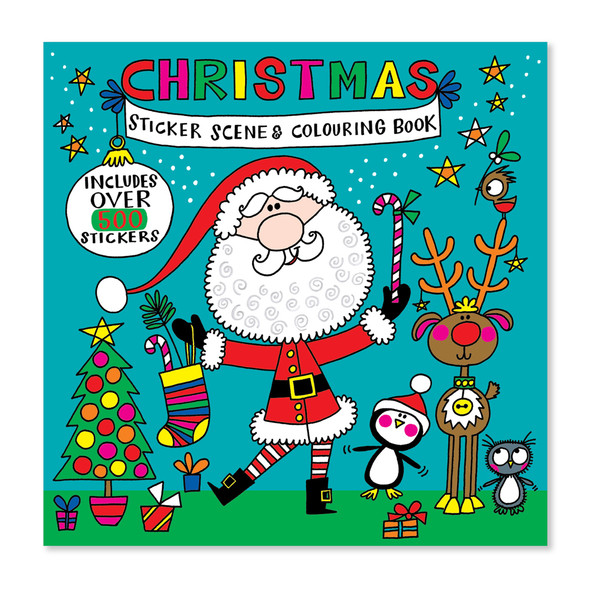 Sticker Scene Books - Santa Animals (X26RED XSCENE02)