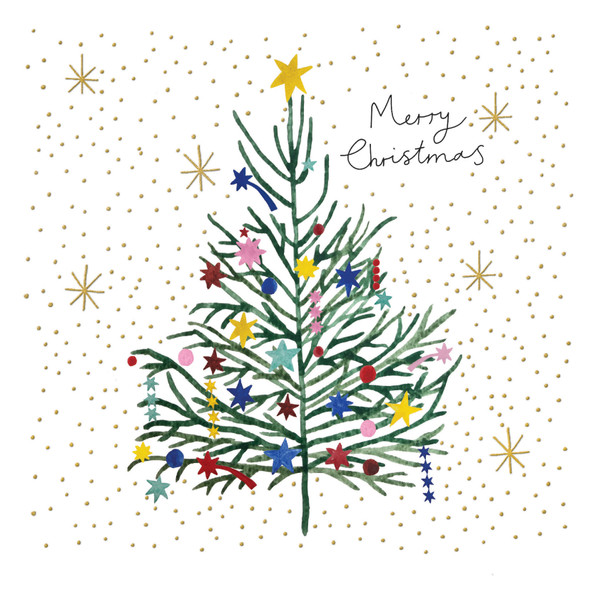 Christmas Tree (Foil,15.8x15.8cm)