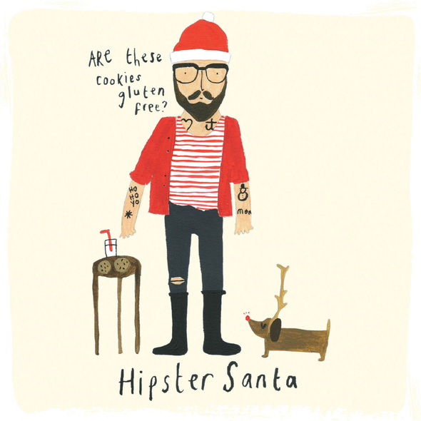 Hipster Santa (X26SOO JGX01)
