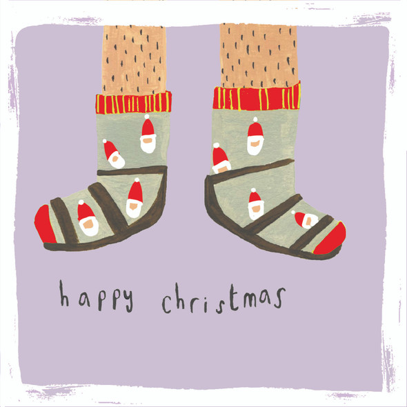 Santa Socks  (X26SOO TINSEL03)