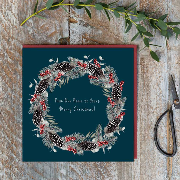 SALE- From Our Home to Yours Wreath