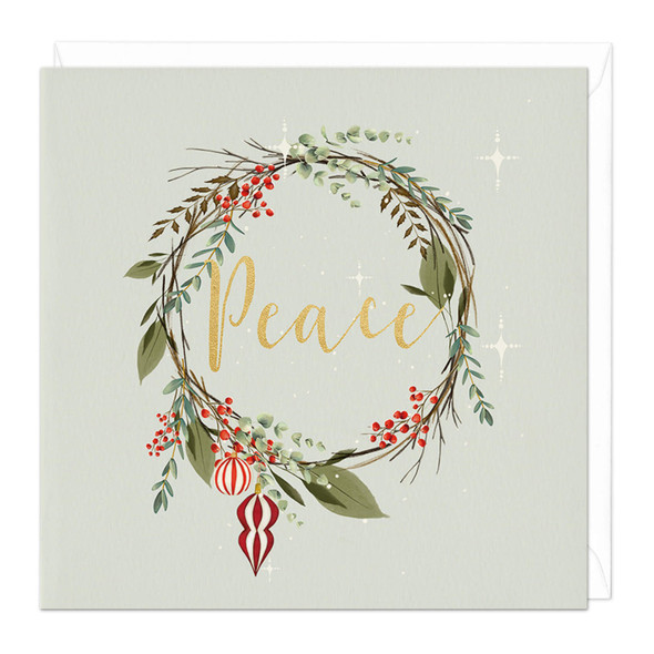 SALE- Peace Wreath (Unbagged)