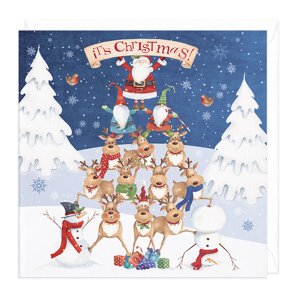 SALE- Christmas Moon (Unbagged) (X26WHI T132)