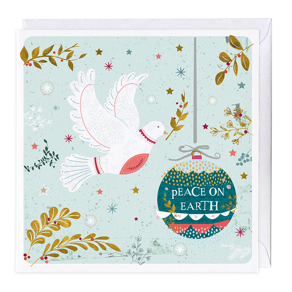 SALE- Peace On Earth (X26WHI Y077)