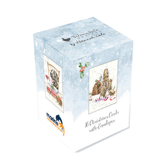Boxed Mini 16/4 designs- SALE Dog Hare.. 0.68c (91x72mm) (X26WRE BXGE004)