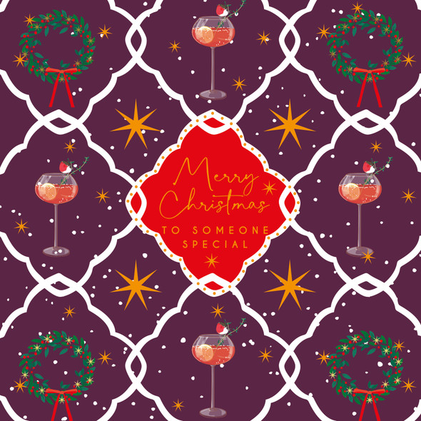 Geo Someone Special Glasses & Wreaths