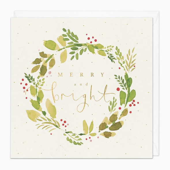 Watercolour Wreath (Unbagged)