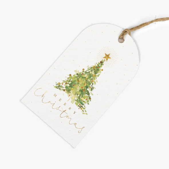 Christmas Gift Tag Pk6 - Christmas Tree