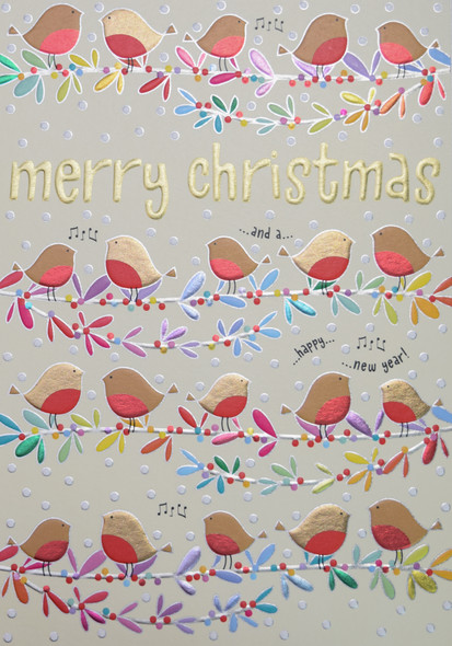 Merry Christmas Robins