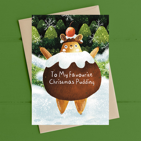 To My Favourite Christmas Pudding (unbagged) (X26DAN WAX003)