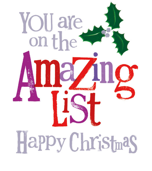On the Amazing List (X26DLO BRX026)