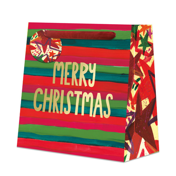 Gift Bag Medium- RB Candy Stripes (W22xH22xD8cm) (X26PKBM 13100503)