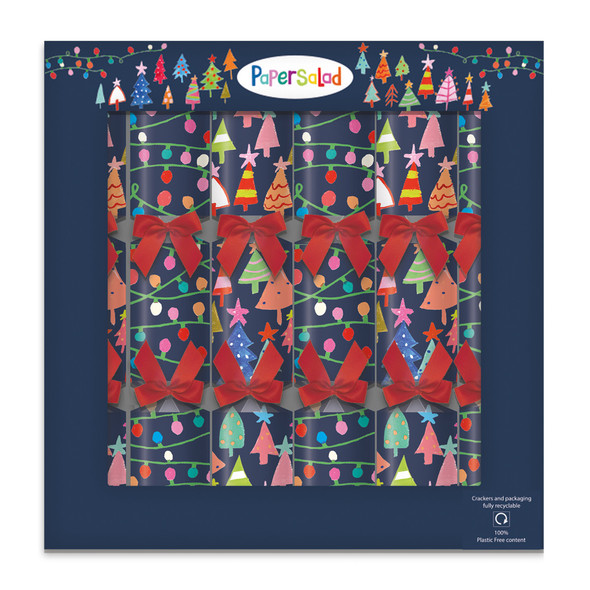 Crackers 33 cms PS Light Up Christmas (Box 6) (X26PKCK 19930413)