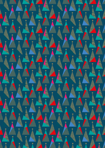 Wrap - Geo Trees 500x700mm (X26ART GWX59)