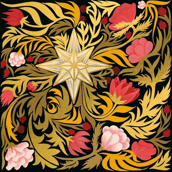 Box (8) SALE- Star & Foliage (SQ165mm) (X26ART LBX109)