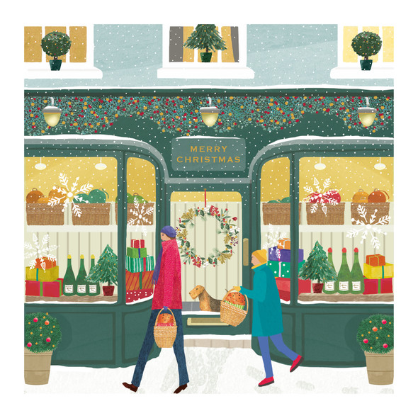 Green Shop Front (138x138mm)