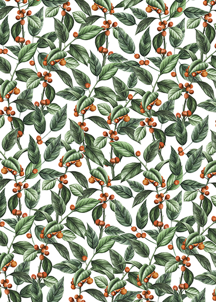 Rollwrap SALE- Winter Botanics 3m