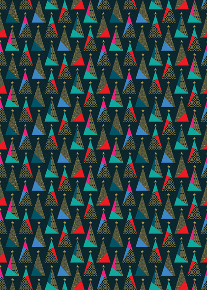 Rollwrap SALE- Geo Trees 3m (unbagged) (X26ART RWX33)