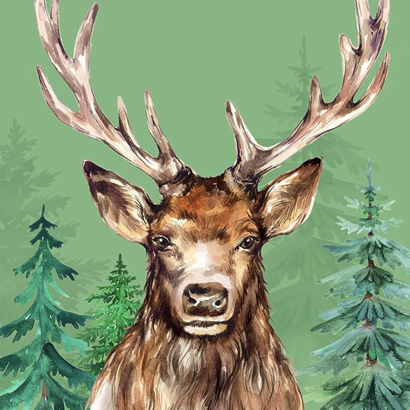 The Woodland King-Green